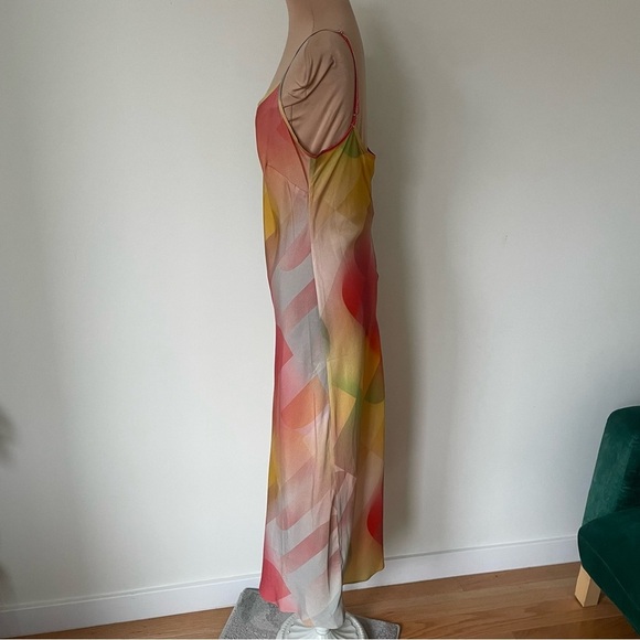 Untitled in Motion Desire Dune Multicolor Sleeveless Midi Slip Dress NWT Size S - Picture 7 of 12